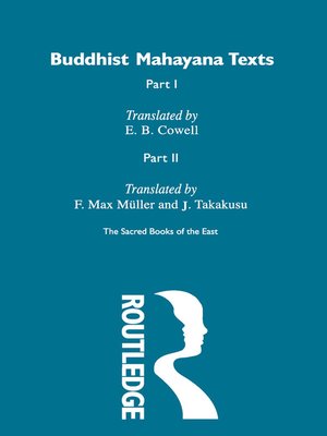 cover image of Buddhist Mahayana Texts
